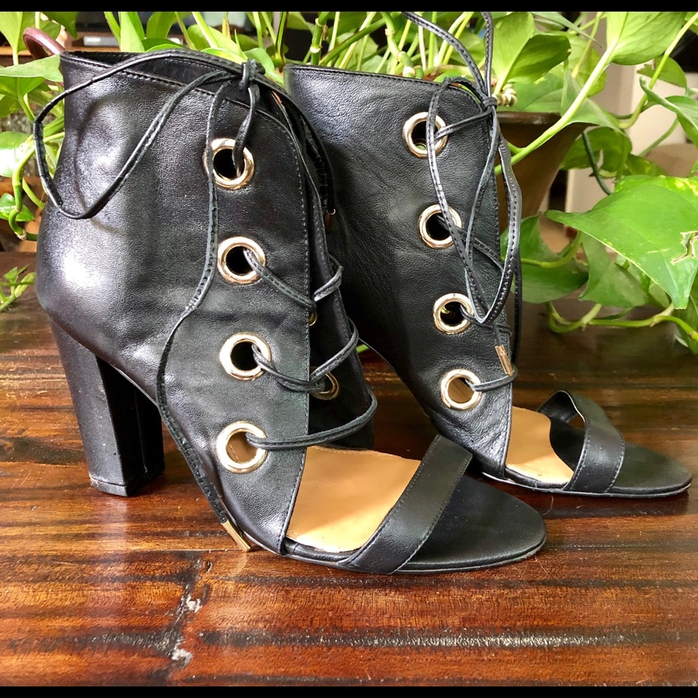 Jagger black heels